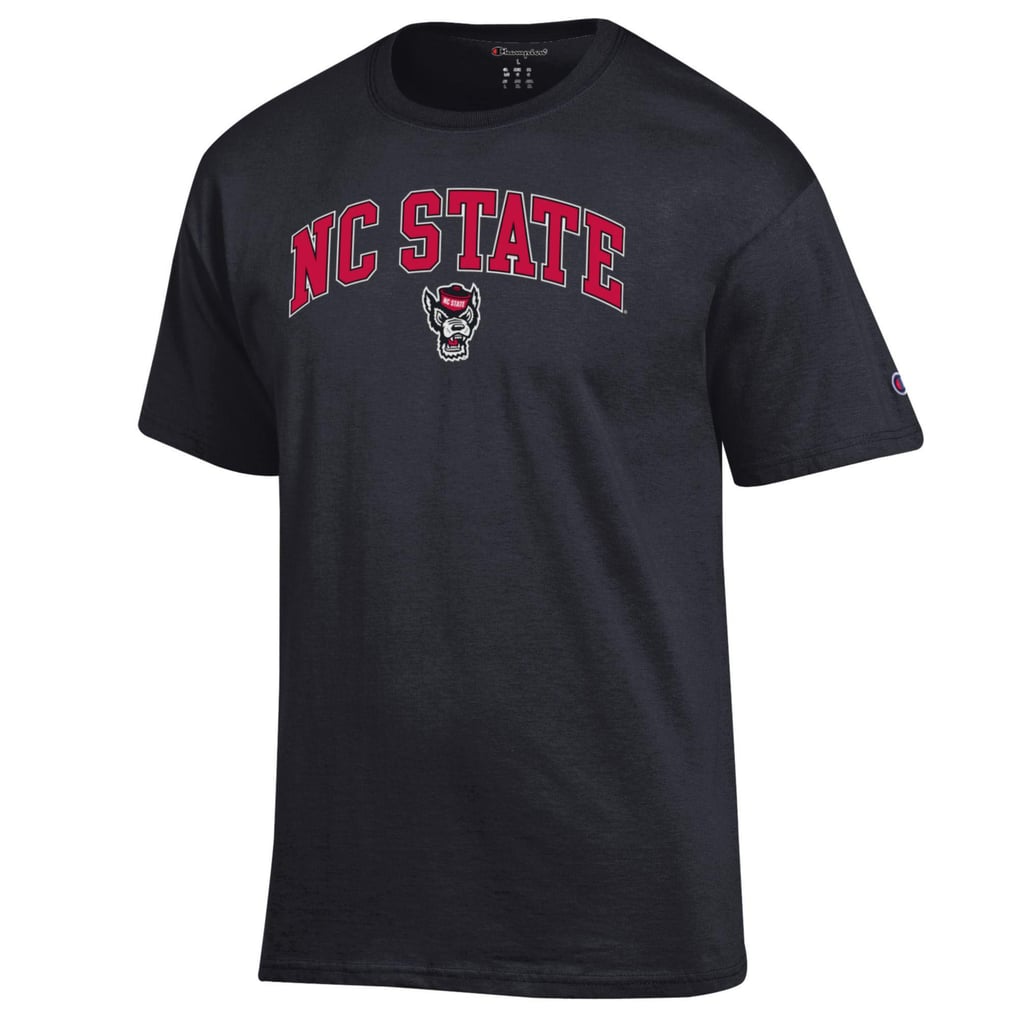  NC State Wolfpack Champion Arched Logo T-Shirt - Black